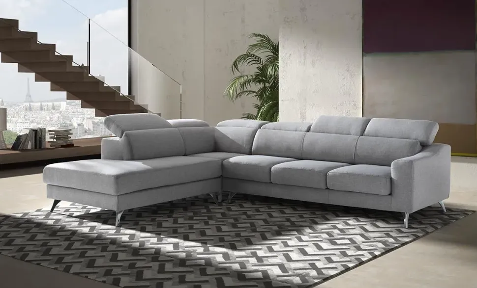 Divano tessuto in poliuretano Bm design in Offerta Outlet