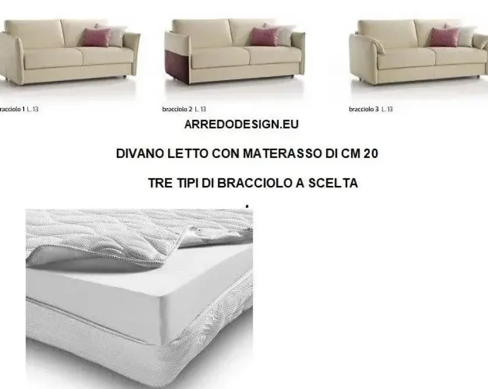 Divano Verona in Tessuto sfoderabile di Rosini scontato 30%