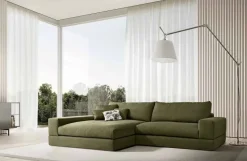 Divano Vision tessuto in misto piuma  Doimo salotti in Offerta Outlet