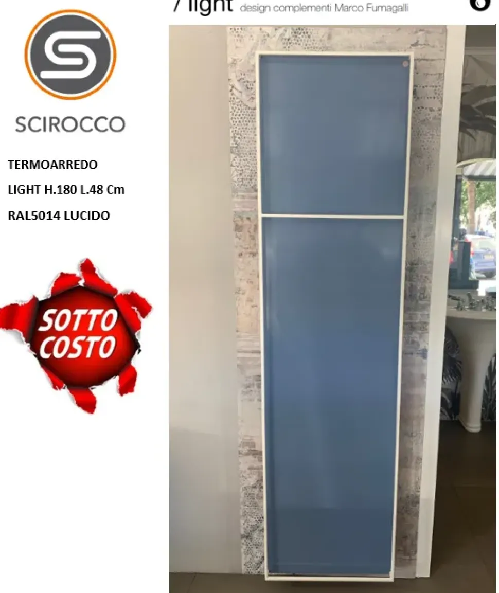 Elettrodomestico Radiatore termoarredo scirocco light Artigianale a prezzi outlet
