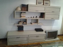 Florida Soggiorno Classico Laccato Opaco Pareti attrezzate Classico