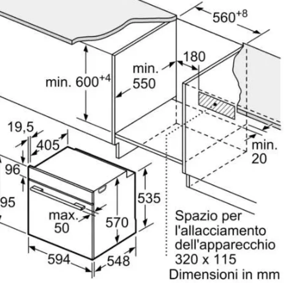 Forno Bosch modello Vapore hra578bs6 a prezzo scontato