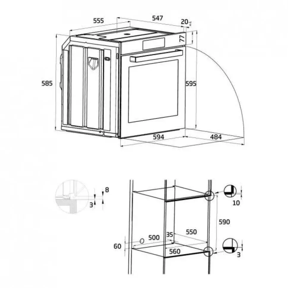 Forno Bvr35500xms di Beko a prezzi convenienti