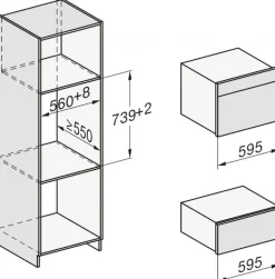 Forno Mìele modello Dg2840 a prezzo ribassato