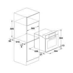Forno modello Concept 60 fulgor A&c in Offerta Outlet