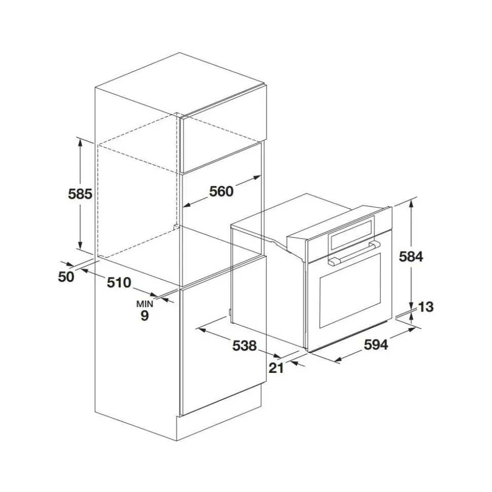 Forno modello Concept 60 fulgor A&c in Offerta Outlet
