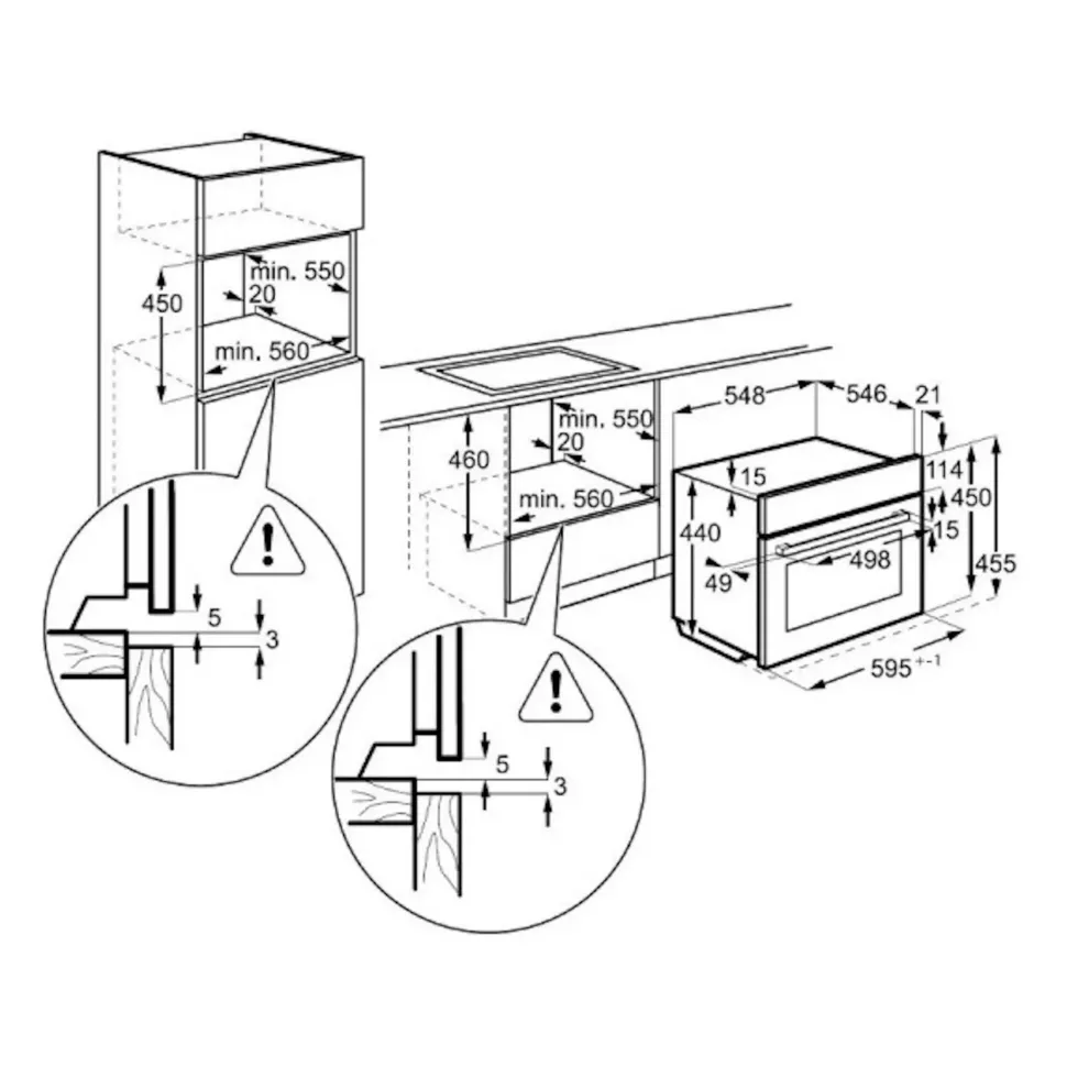 Forno modello Forno steamboost ksk 782220 m compact Aeg a prezzo Outlet