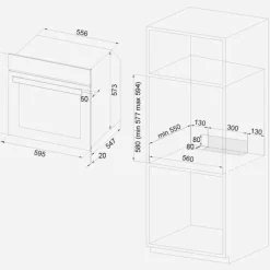 Forno S5 t - bo65t5b01 di Silverline con forte sconto
