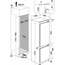 Frigorifero modello Whc20 t573 Whirlpool con forte sconto
