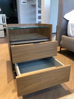 Gruppo notte Sangiacomo modello Cabaret glass ad un prezzo mai così vantaggioso