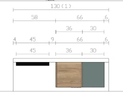 Ingresso moderno modello Ingresso con specchio di Imab a PREZZI OUTLET