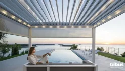 Innovativa pergotenda Med varia gibus  Gibus a prezzo Outlet