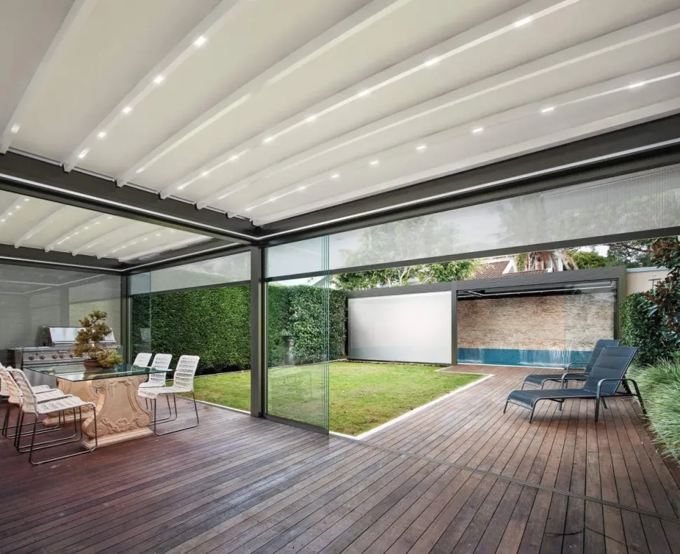 Innovativa pergotenda Med zenith gibus Gibus a prezzo scontato