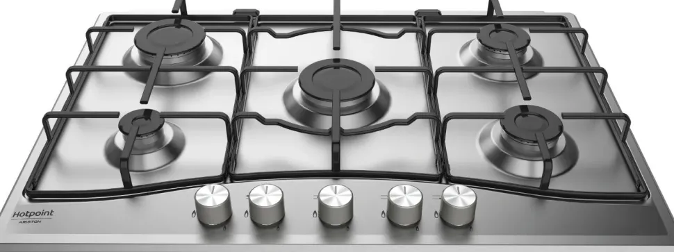 Innovativo piano cottura Piano cottura l.75 inox pcn752u/ix/ha di Hotpoint ariston a prezzi outlet