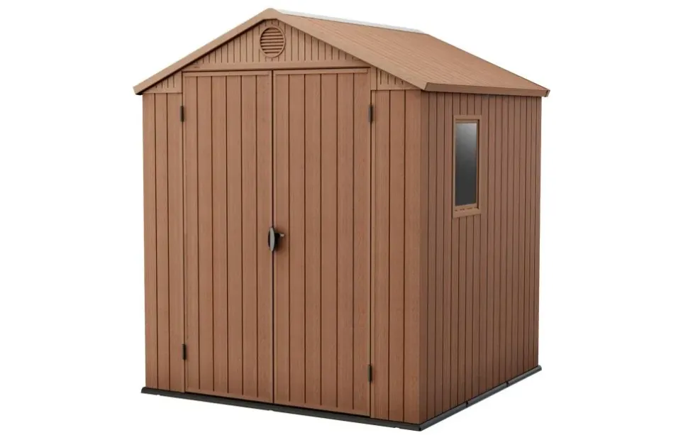 Keter Casetta Darwin 6x6 marrone: sconto imperdibile per l'esterno!