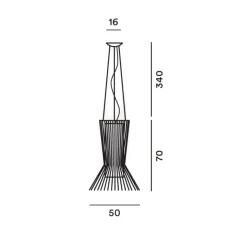 Lampada a sospensione Allegretto vivace Foscarini in Offerta Outlet