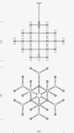 Lampada a sospensione Crown major Nemo in Offerta Outlet