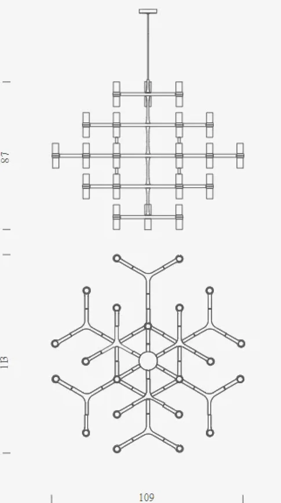 Lampada a sospensione Crown major Nemo in Offerta Outlet