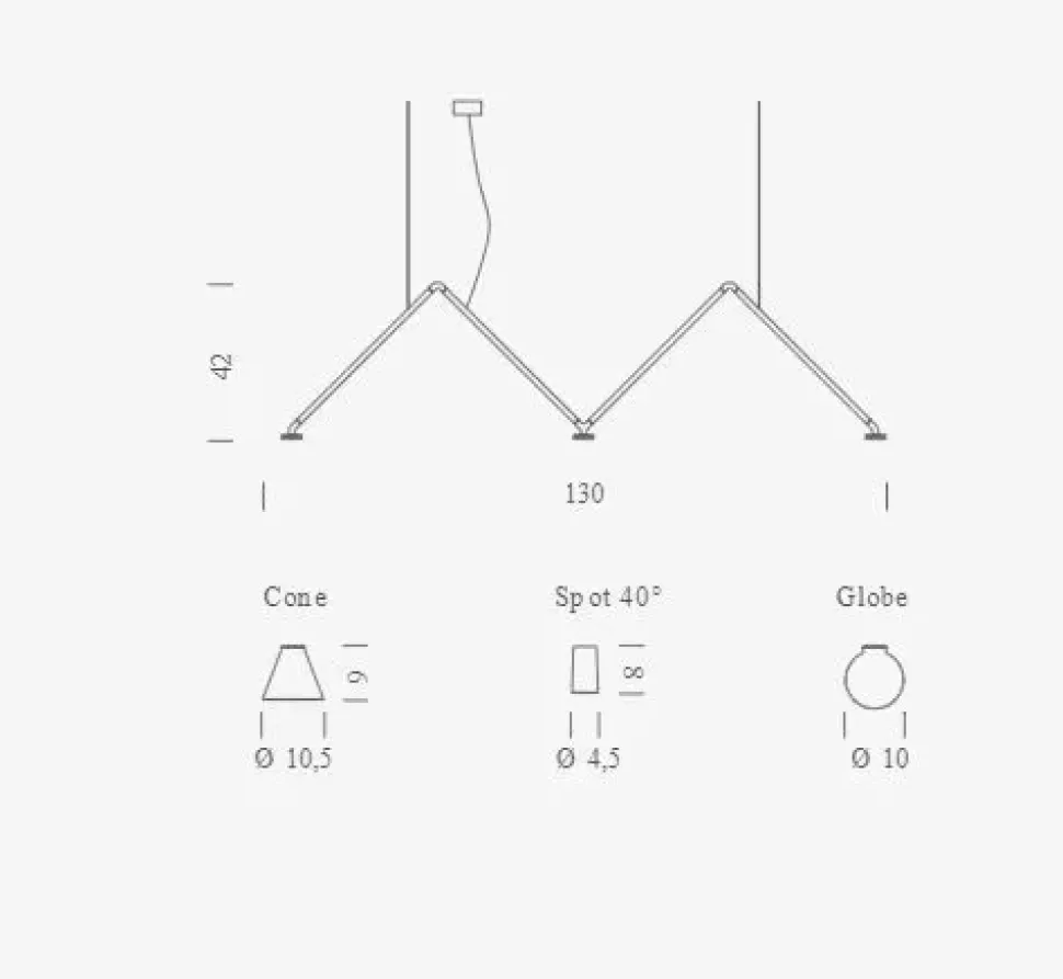 Lampada a sospensione Dabliu Nemo a prezzo scontato