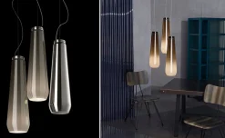 Lampada a sospensione Glass drop Foscarini in Offerta Outlet