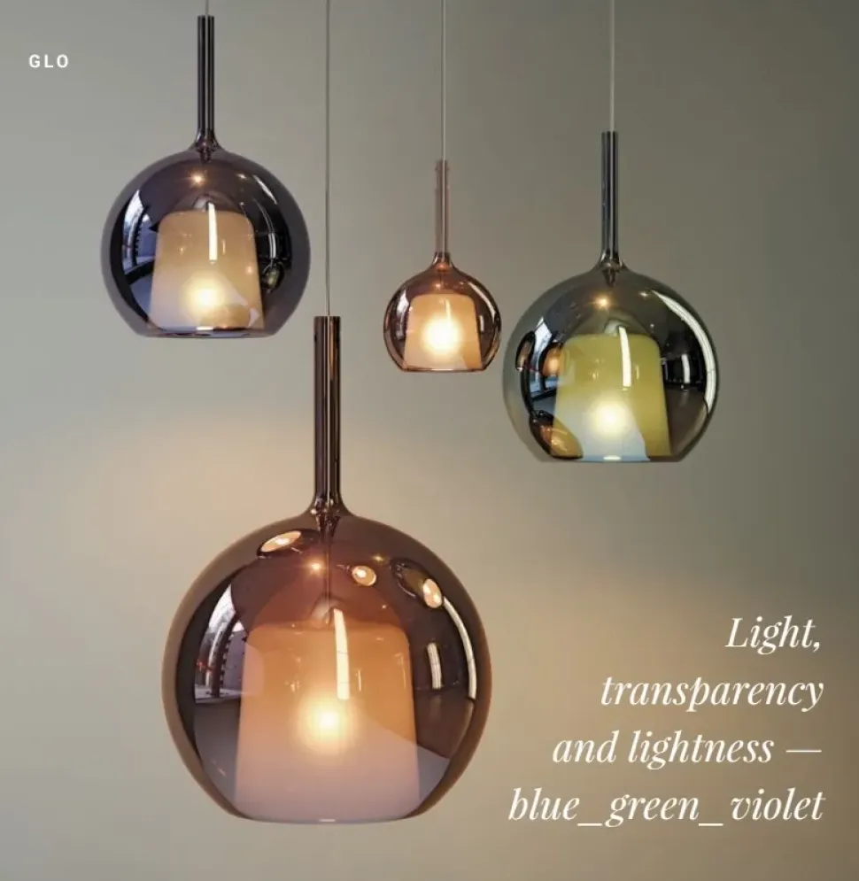 Lampada a sospensione Glo sospensione Penta illuminazione a prezzo Outlet