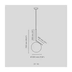 Lampada a sospensione Ic lights suspension 2 Flos a prezzo scontato