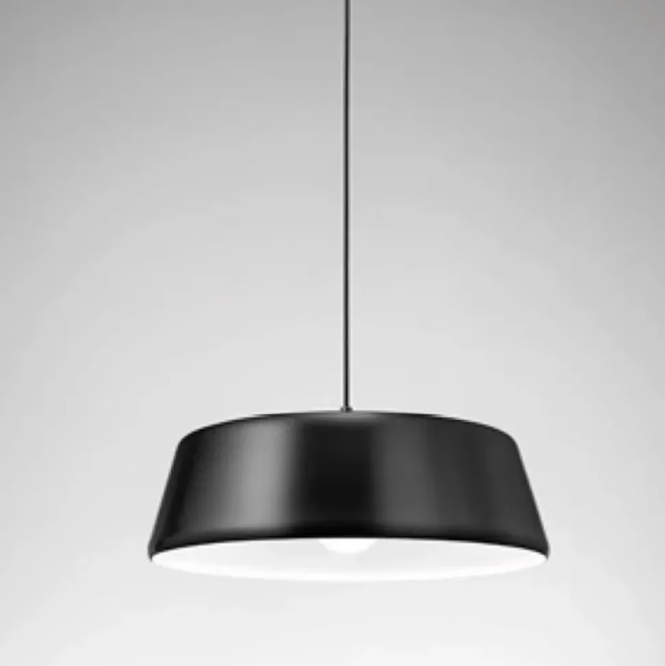 Lampada a sospensione in metallo Blanca nero gea luce Collezione esclusiva a prezzo scontato