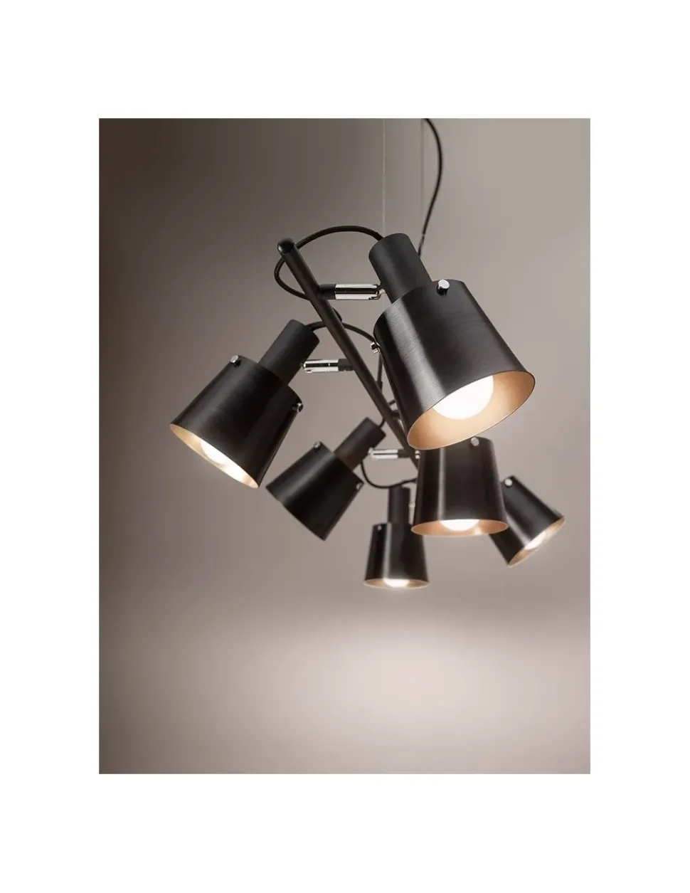 Lampada a sospensione in metallo 6806n ditta perenz Collezione esclusiva in Offerta Outlet