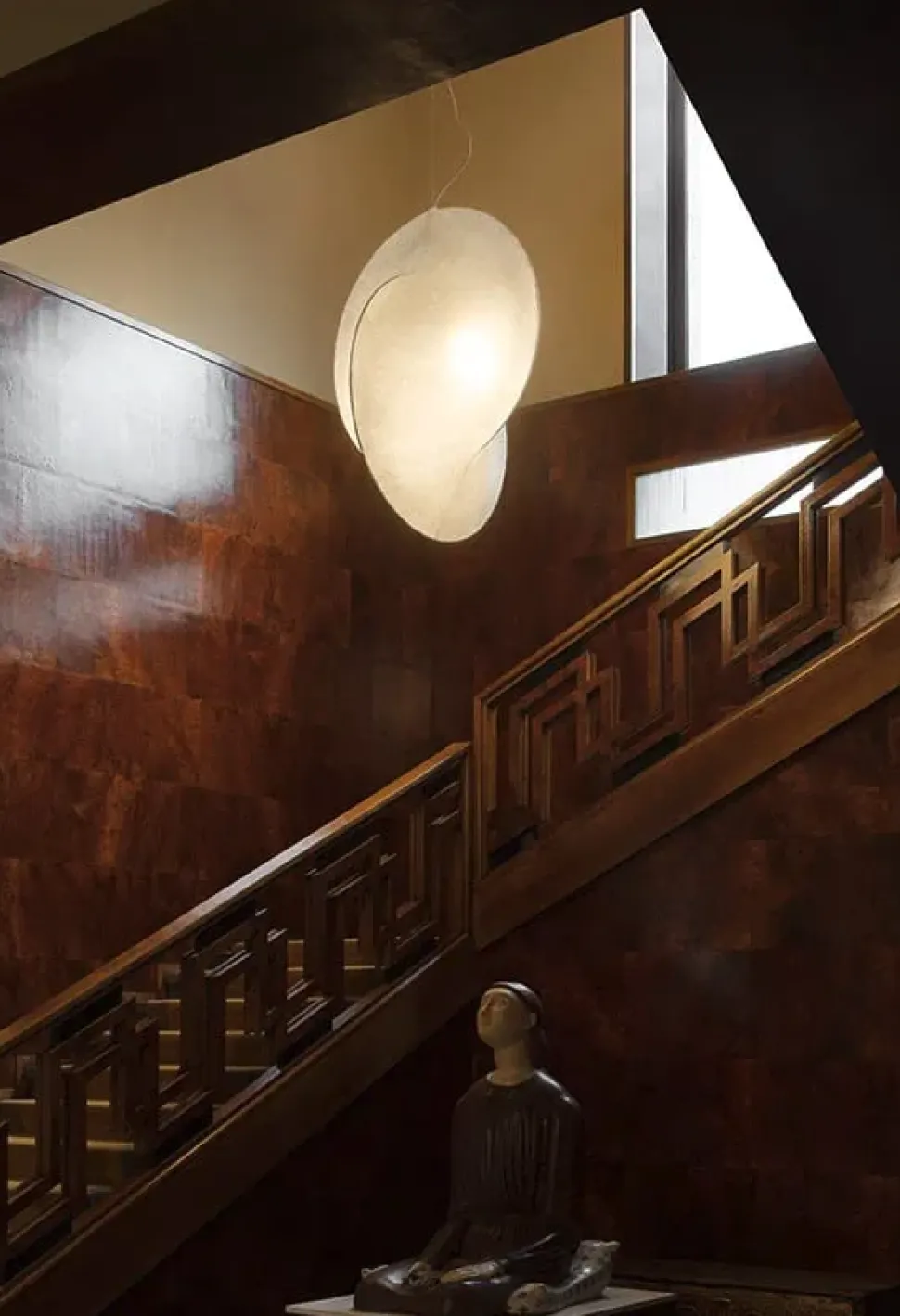 Lampada a sospensione in altro Overlap Flos in Offerta Outlet