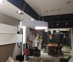 Lampada a sospensione in metallo Intro led Ondaluce in Offerta Outlet