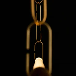 Lampada a sospensione in metallo Soft chaindelier Davide groppi a prezzo Outlet