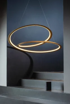 Lampada a sospensione in metallo Kepler Nemo a prezzo Outlet