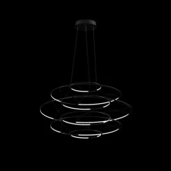 Lampada a sospensione in metallo Drop 7 Nemo in Offerta Outlet