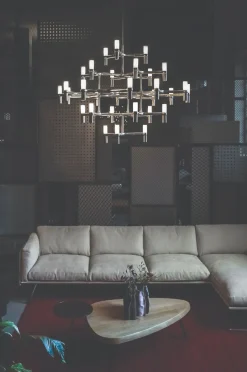 Lampada a sospensione Nemo Crown major Nero con forte sconto