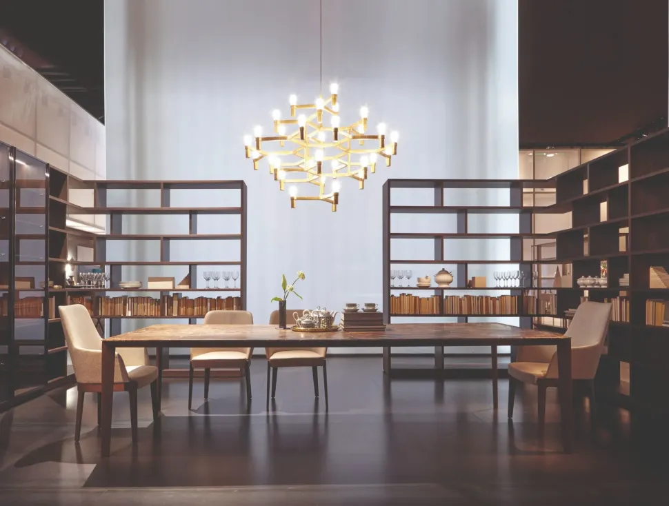 Lampada a sospensione Nemo Crown major Nero con forte sconto