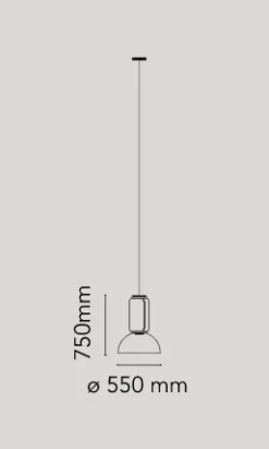 Lampada a sospensione Noctambule suspension  Flos a prezzo scontato
