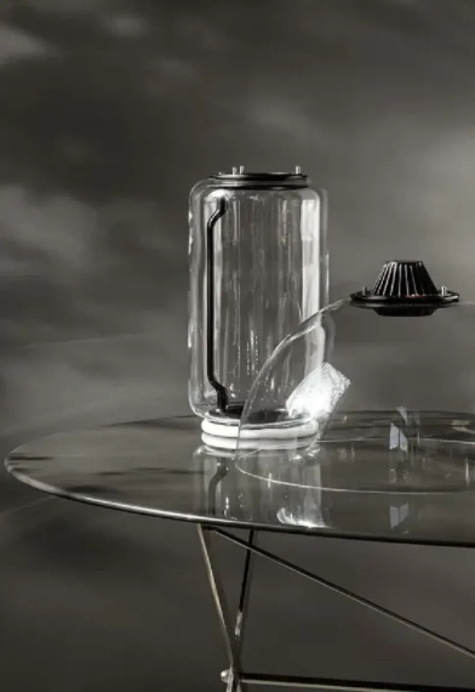 Lampada a sospensione Noctambule suspension 2 low cylinder and bowl Flos con un ribasso esclusivo