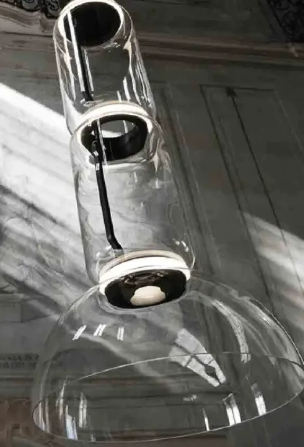 Lampada a sospensione Noctambule suspension 2 low cylinder and bowl Flos con un ribasso esclusivo