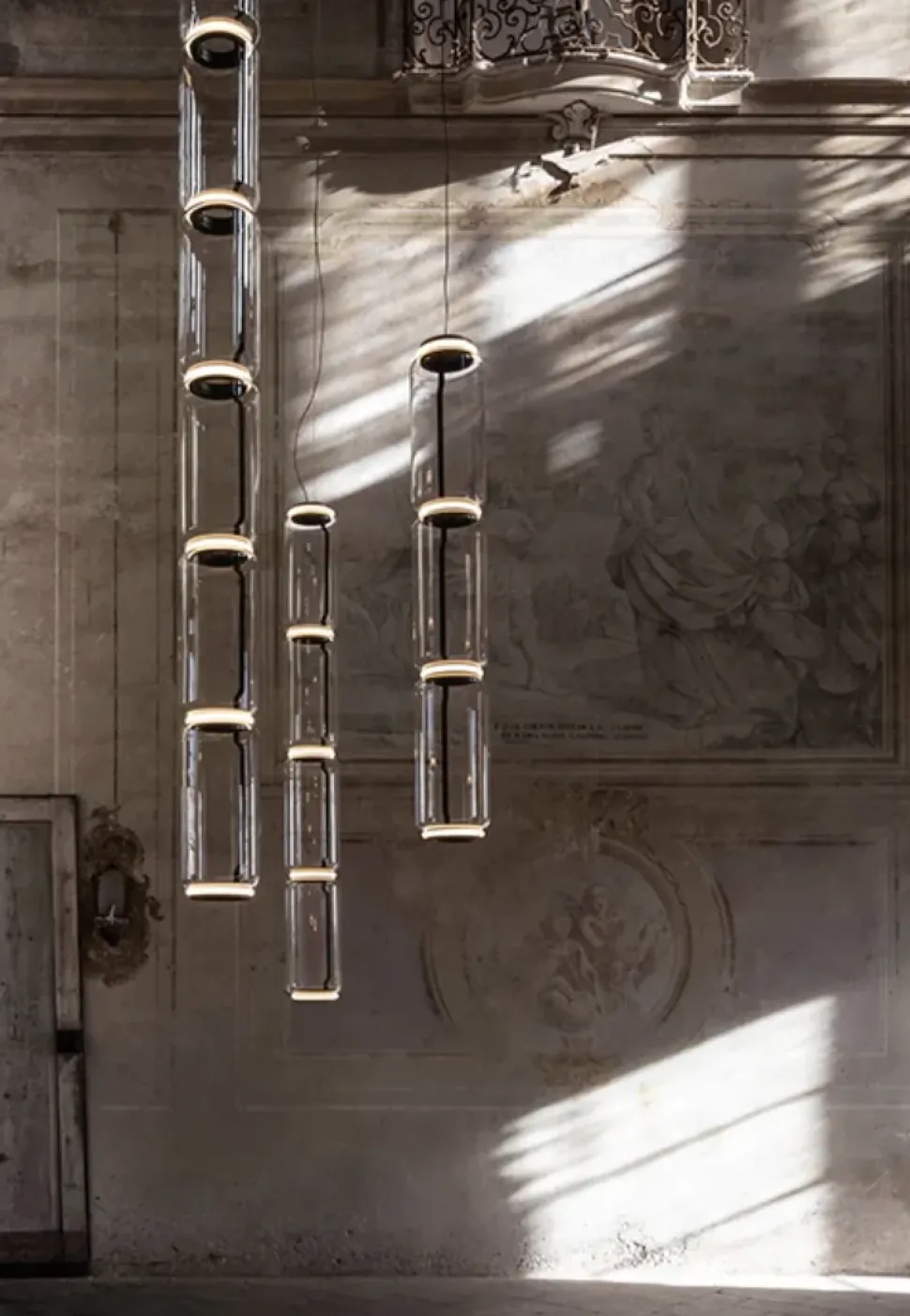 Lampada a sospensione Noctambule suspension 4 low cylinder Flos a prezzo scontato