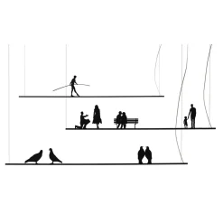 Lampada a sospensione Phil Mogg in Offerta Outlet