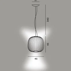 Lampada a sospensione Spokes 2 Foscarini in Offerta Outlet