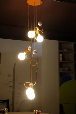 Lampada a sospensione stile Moderno Filotto  Artigianale in offerta