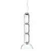 Lampada a sospensione stile Design Noctambule suspension 3 low cylinder and bowl Flos in offerta outlet