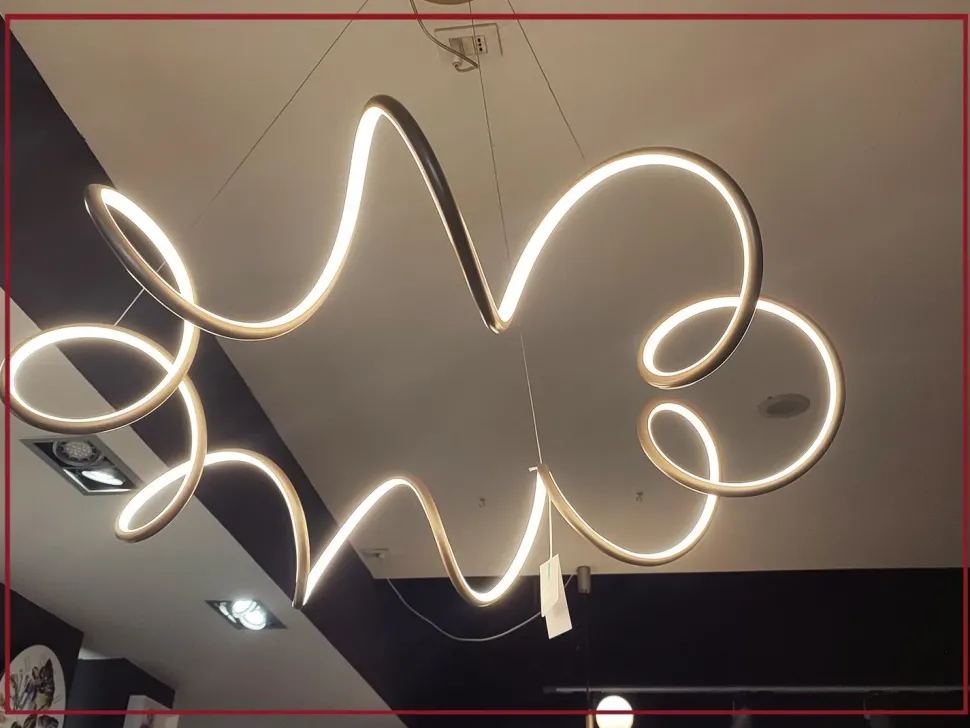 Lampada a sospensione stile Design Lap Ondaluce in offerta outlet