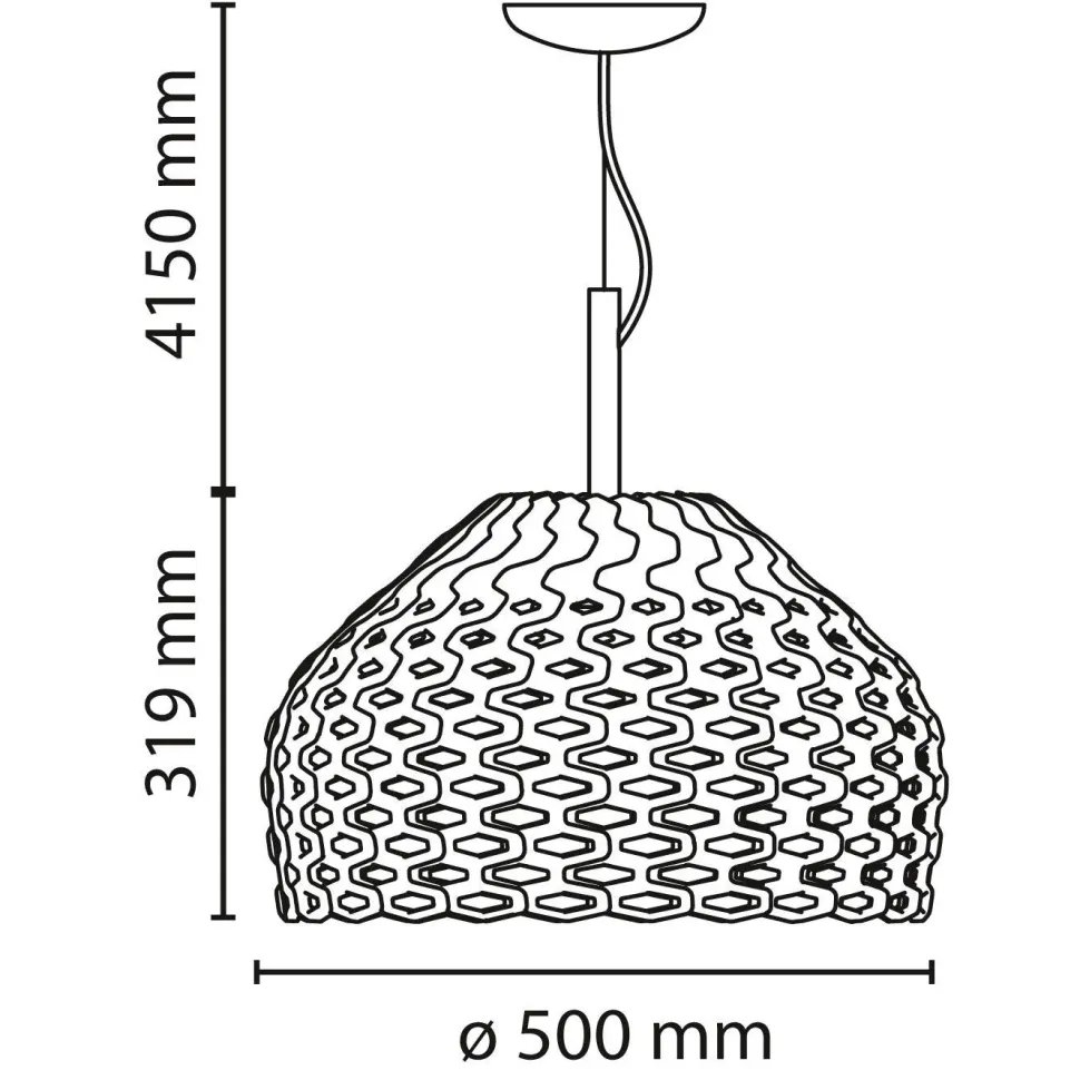 Lampada a sospensione Tatou s2 Flos a prezzo Outlet