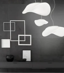 Lampada Balance sospensoine in vetro soffiato Vistosi in OFFERTA OUTLET