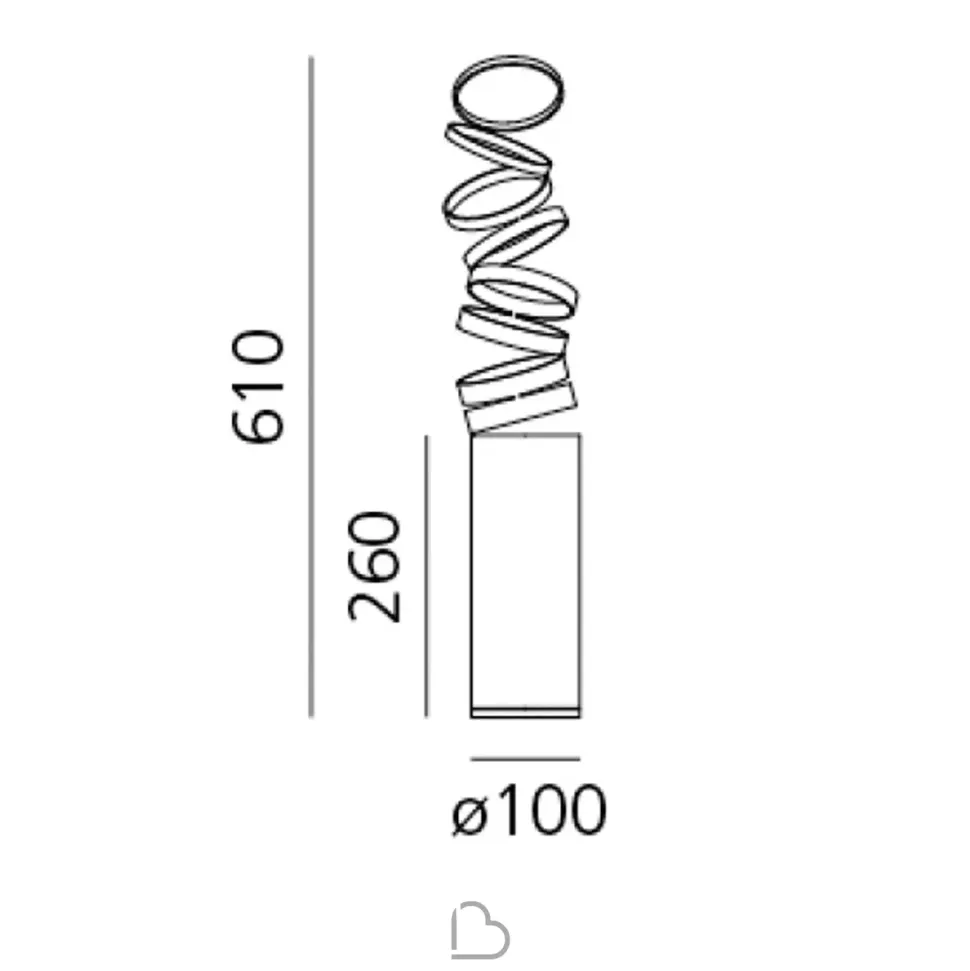 Lampada Collezione esclusiva Decompose' oro artemide a PREZZI OUTLET