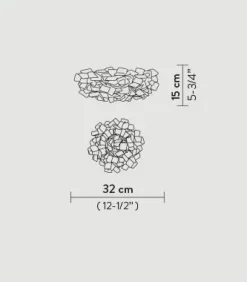 Lampada da parete Clizia mama non mama ceiling/wall mini  Slamp a prezzo Outlet