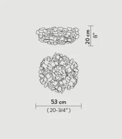 Lampada da parete Clizia mama non mama ceiling/wall medium Slamp a prezzo scontato