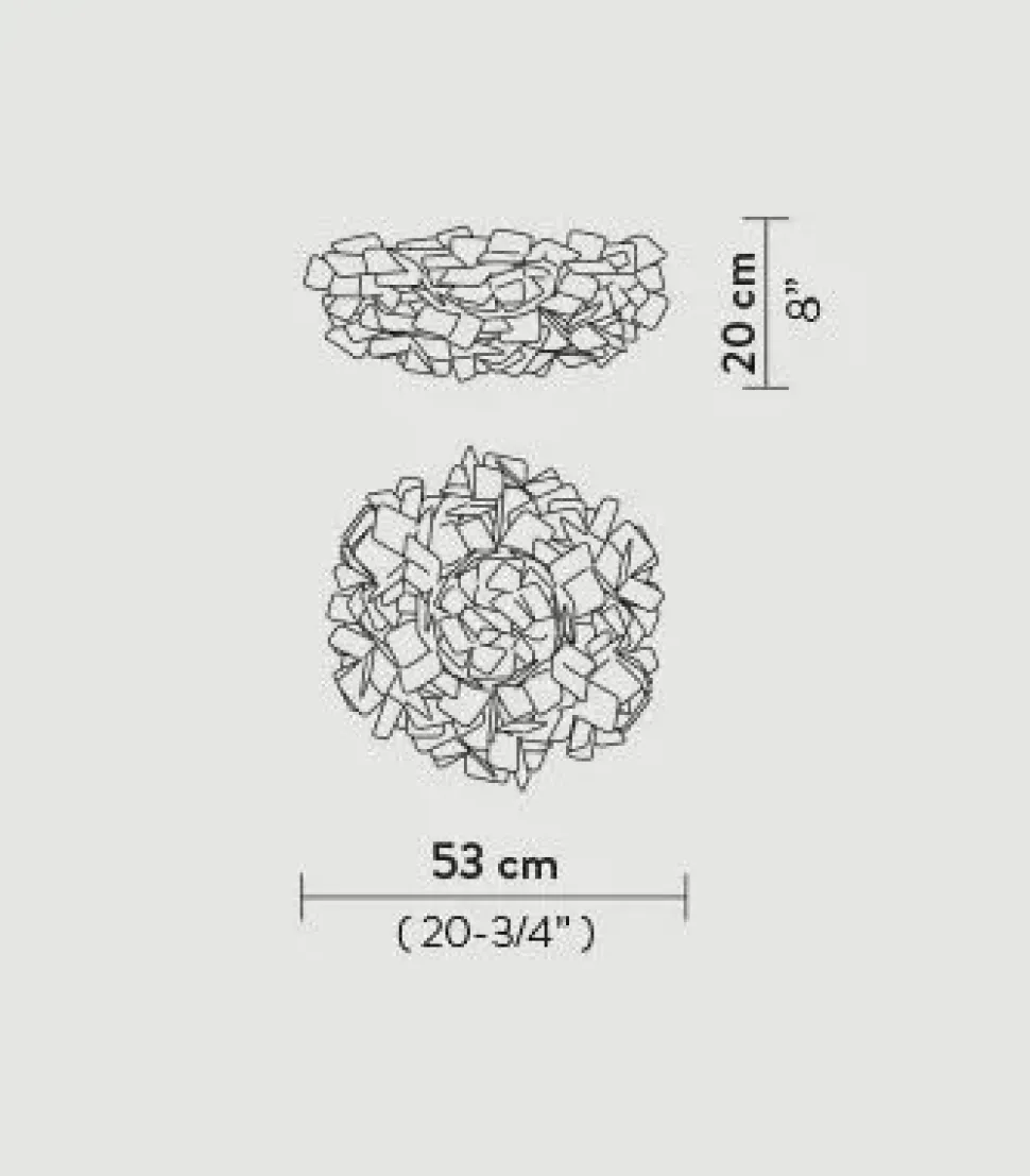 Lampada da parete Clizia mama non mama ceiling/wall medium Slamp a prezzo scontato